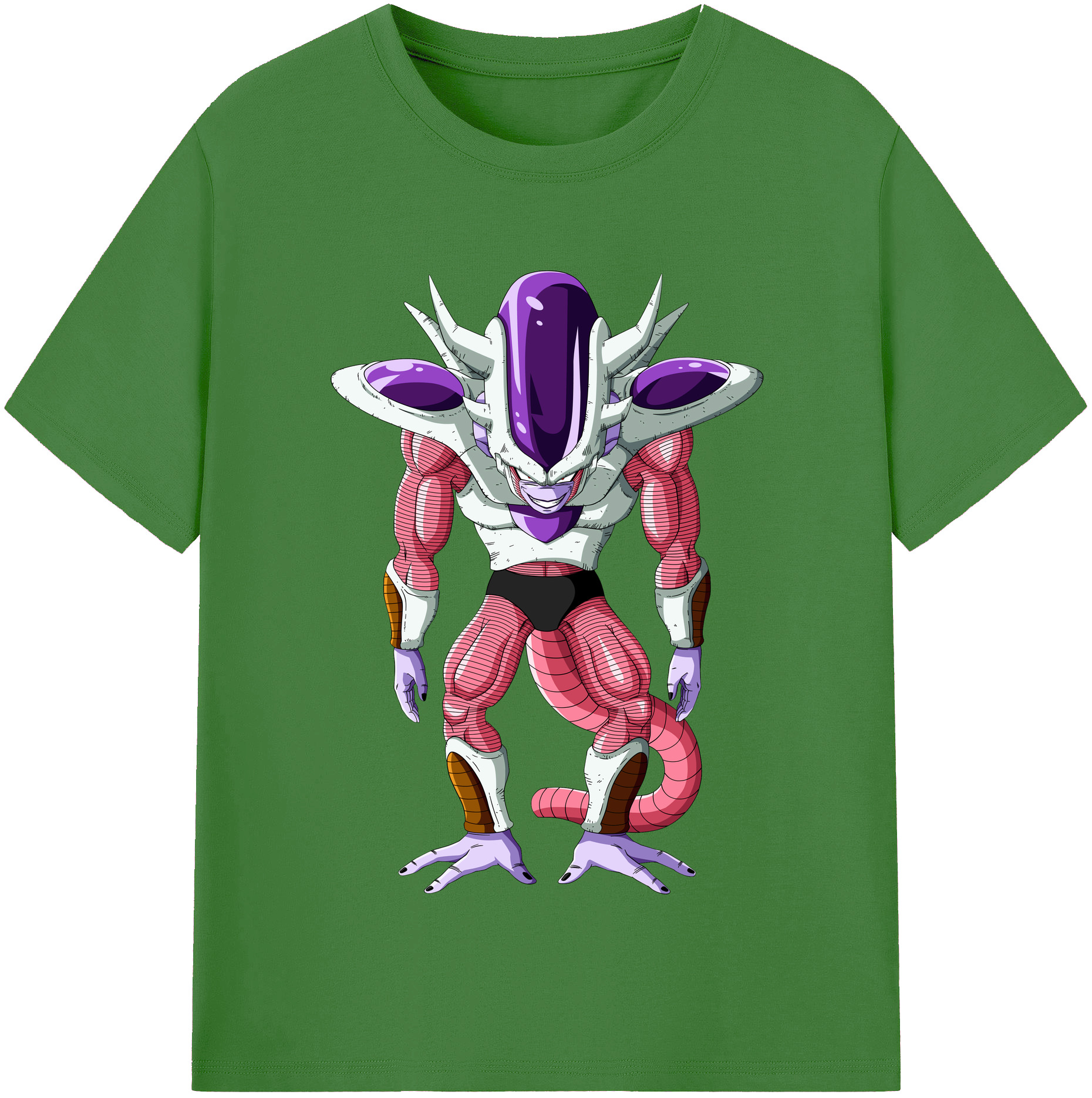 （画像用） ドラゴンボール フリーザ DRAGON BALL Frieza レディースカジュアルプリントTシャツ（綿100％）
